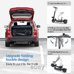 Folding Electric Scooter for Adults with 800W Motor 28Mph E Scooter with Seat US