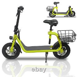 Folding Electric Scooter with Seat for Adult Commuter E-Scooter with 450W Motor