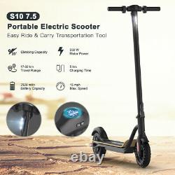 Folding Kick Electric Scooter 250w Aluminum Adult E-scooter Black