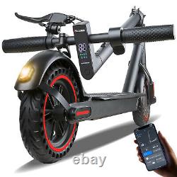 Foldingd Adult Electric Scooter 350w Long Range 19mph High Speed E-scooter + App