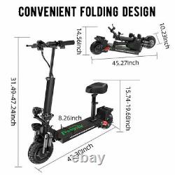 Freego EV 2000W 48V 20Ah Folding Electric Scooter Off-Road Waterproof E-Scooter