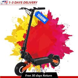 G2 MAX 1500W Off-Road Electric Scooter Top Apeed of 28 mph Long Range 48V 21AH