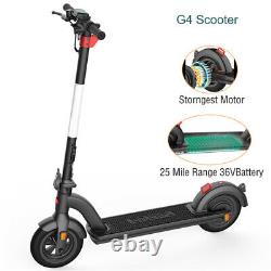 G4 Commuting Electric Scooter For Adult 10 Air Filled Tires 20MPH 25 Mile Range