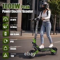 GOKEEP 1200W Electric Scooter for Adults Up to 34 Miles & 28MPH