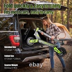 GOKEEP 1200W Electric Scooter for Adults Up to 34 Miles & 28MPH