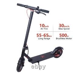 GREAT PRICE? Electric Scooter Adult Folding Urban E-Scooter 500W V10 30KM/H 10