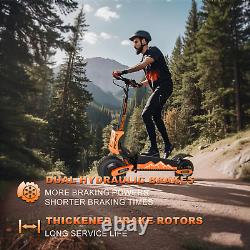GT08 Electric Scooter 5600W 60V 27AH Fast 50MPH E-Scooter With Seat For Adults
