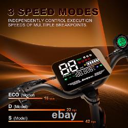 GT08 Electric Scooter 5600W 60V 27AH Fast 50MPH E-Scooter With Seat For Adults