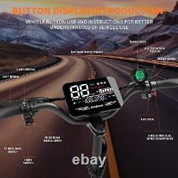 GT08 Electric Scooter 5600W 60V 27AH Fast 50MPH E-Scooter With Seat For Adults