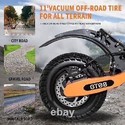 GT08 Electric Scooter 5600W 60V 27AH Fast 50MPH E-Scooter With Seat For Adults