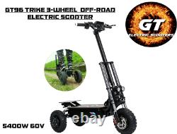 GT96 TRIKE 3-WHEEL OFF ROAD 5400W 60V E-Scooter