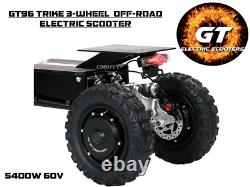 GT96 TRIKE 3-WHEEL OFF ROAD 5400W 60V E-Scooter