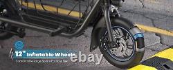 GYROOR 550W Electric Scooter with Seat for Pet and Adult, up to 20 Miles 18.6MPH