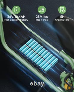 GYROOR 550W Electric Scooter with Seats Pet Friendly with Shock Absorption