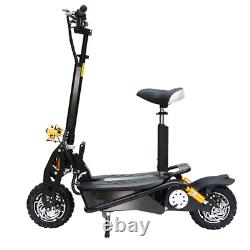 Gauss Electric Scooter Powerboard E Scooter 48v 1800W Black Off-road 12 Tyres