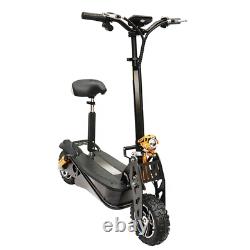 Gauss Electric Scooter Powerboard E Scooter 48v 1800W Black Off-road 12 Tyres