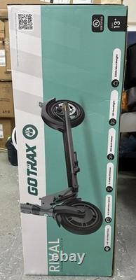 GoTrax Rival GT-RIVAL Black 8.5 LED Light 250W Folding Electric Scooter NEW