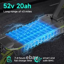 Gokeep 11inch Electric Scooter 1500W Peak 52V 20Ah E-Scooter Off-road Tire 34mph