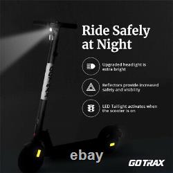 Gotrax XR Elite Adult 300W Folding Electric Scooters 18.6 Mile Commuter 15.5 MPH