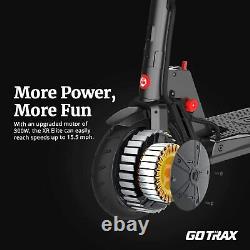 Gotrax XR Elite Adult 300W Folding Electric Scooters 18.6 Mile Commuter 15.5 MPH