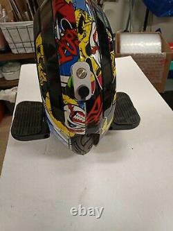 Graffiti One Wheel Scooter 14 Inch 10 mph Speed Electric Skateboard 350W Rare