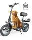 Gyroor C1Plus Electric Scooter 1000W(Peak) With Removable Two Baskets for Pets