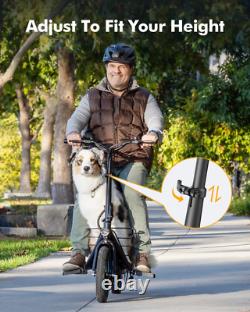 Gyroor C1Plus Electric Scooter 1000W(Peak) With Removable Two Baskets for Pets