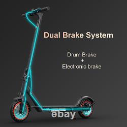 HEZZO Adults Electric Scooter 25 Miles Long Range Folding Escooter Adults 15 MPH