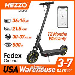 HEZZO Electric Scooter 35km/h Max Speed 500W Motor Double Suspension New