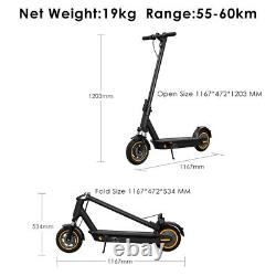 HEZZO Electric Scooter 35km/h Max Speed 500W Motor Double Suspension New