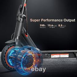 HEZZO Foldable Adult Electric Scooter 25 Miles 350W 8.5'' Escooter Urban Commute