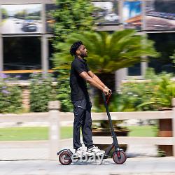HEZZO Foldable Adult Electric Scooter 25 Miles 350W 8.5'' Escooter Urban Commute