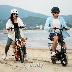 HEZZO Foldable Escooter for Adults 48V 500W 15Ah Electric Scooter With Seat 30MPH