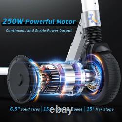 HOTEEL 250W Electric Scooter for Adults, 20-Mile Range, 15.5 MPH Commuter EScooter