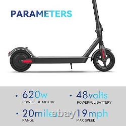 HOVSCO Electric Scooter Adults 500W Motor Folding Commuter 10 Tires Long Range