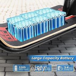 Heavy Duty Electric Scooter with Seat for Adults 500 lbs Capacity, 750W Motor