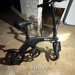 Hiboy C1 Seated Electric Scooter 350W Headlight for Adults Black