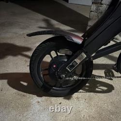Hiboy C1 Seated Electric Scooter 350W Headlight for Adults Black
