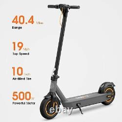 Hiboy Electric Kick Scooter S2 MAX 40 Miles Range 500W 19MPH for Adults Portable