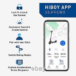 Hiboy KS4 Electric Scooter Big Unique Display 19mph 17 Miles Range City Commuter