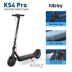 Hiboy KS4 Pro Electric Scooter Adults 500W 10 Tires 19MPH 25Mi Range Dual Brake