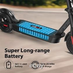 Hiboy KS4 Pro Electric Scooter Adults 500W 10 Tires 19MPH 25Mi Range Dual Brake