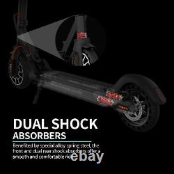 Hiboy MAX V2 Folding 17 Miles 18.6 MPH Electric Scooter Dual shock aborbers APP