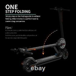 Hiboy MAX V2 Folding 17 Miles 18.6 MPH Electric Scooter Dual shock aborbers APP