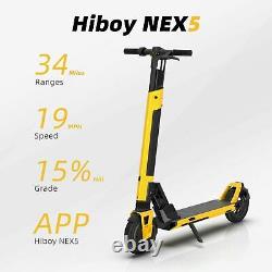 Hiboy Nex5 Electric Scooter Folding Kick E-scooter Safe Urban Commuter