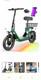Hiboy Q2 500W Seated Electric Scooter Smart Display Suspension LED Basket
