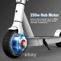 Hiboy S2 Lite Scooter Electric Adult Teens 13MPH Speed Portable escooter White