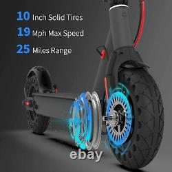 Hiboy S2 Pro Electric Scooter 10 Solid Tire 25 Miles 19 MPH Folding Scooter APP