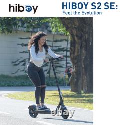 Hiboy S2 SE Electric Scooter 350W Motor 19MPH 17Miles Foldable Adults Dual Brake