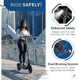 Hiboy S2 SE Electric Scooter for Adults 10Tires 17Mile 19MPH 430W Peak Motor